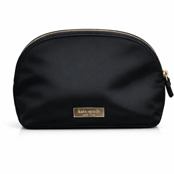 Kate Spade Marcy Owl Nylon Cosmetic Bag Novelty Pouch EUC - Picture 3 of 10